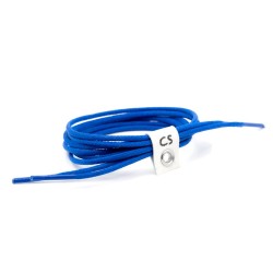 CORDONES VESTIR FINO - AZUL ELÉCTRICO...