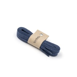 CORDONES RECICLADOS - PLANO AZUL JEANS