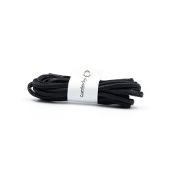 CORDONES ENCERADOS NÁUTICO - NEGRO