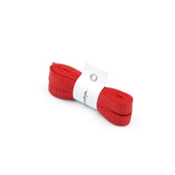 CORDONES PLANOS ANCHOS - WIDTH ROJO