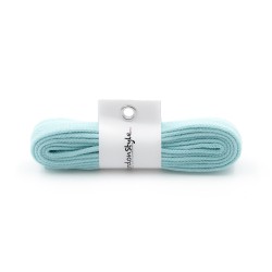 CORDONES PLANOS  ALGODÓN - AQUA