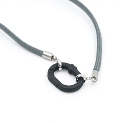COLGANTE PARA GAFAS "HEART" - NEGRO