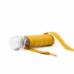 CORDONES PLANOS ANCHOS - PLAIN MOSTAZA