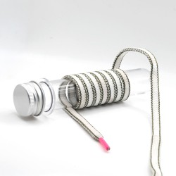 CORDONES PLANOS - ON - BLANCO/KAKI